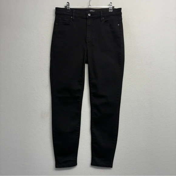 Buffalo David Bitton Mollie High Rise Stretch Skinny Jeans Black 6 / 28 - Picture 1 of 7